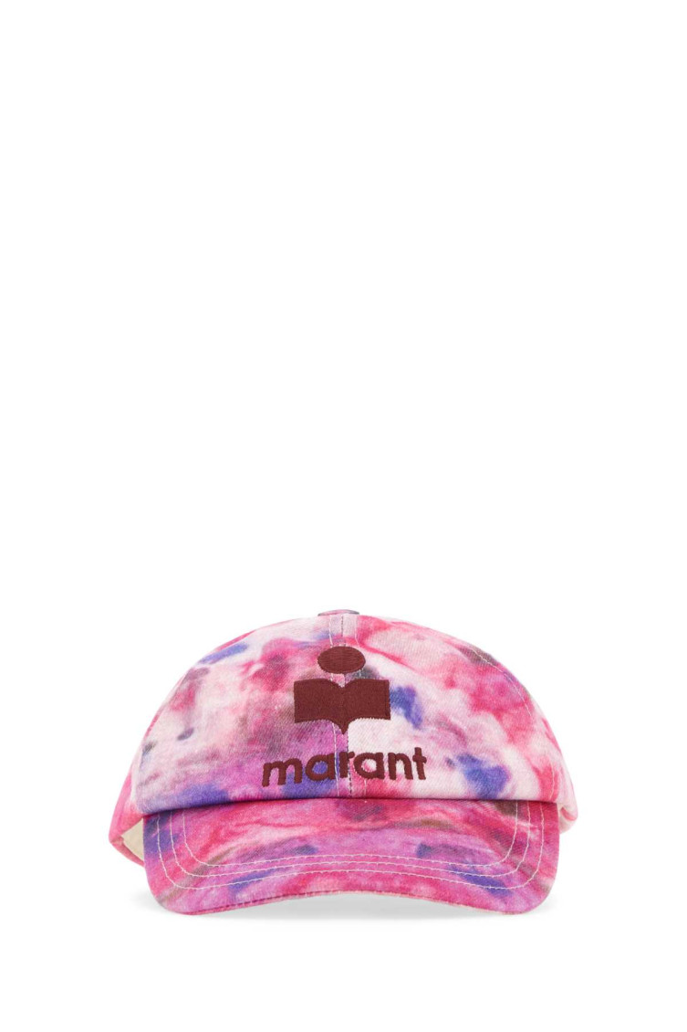 Isabel Marant Printed Cotton Tyron Baseball Cap In Multicolor