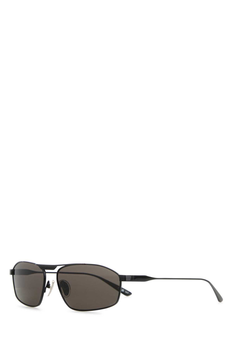 Balenciaga Tag 3.0 Rectangle Sunglasses In Black