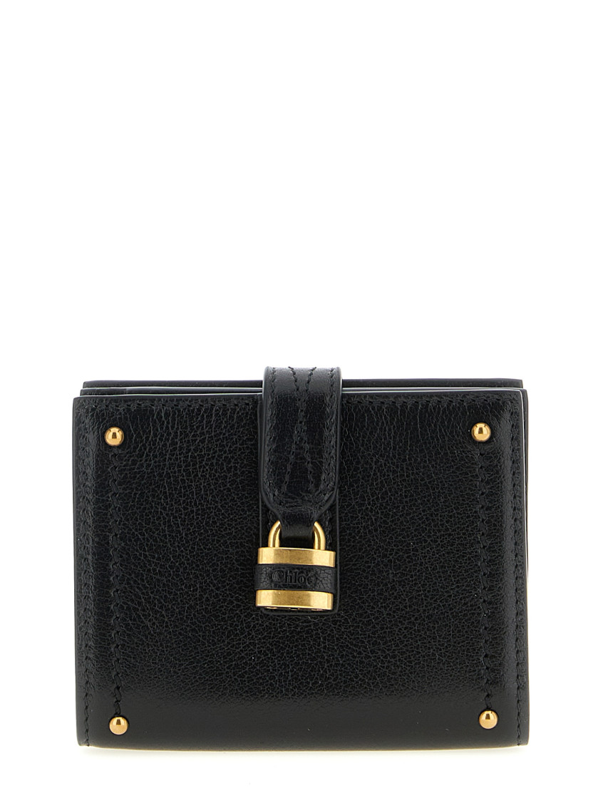 Chloe Black Textured Waller