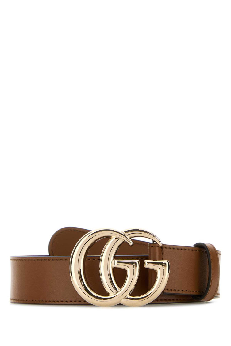Gucci Brown Logo Buckle Belt for Women Online India at Darveys.com
