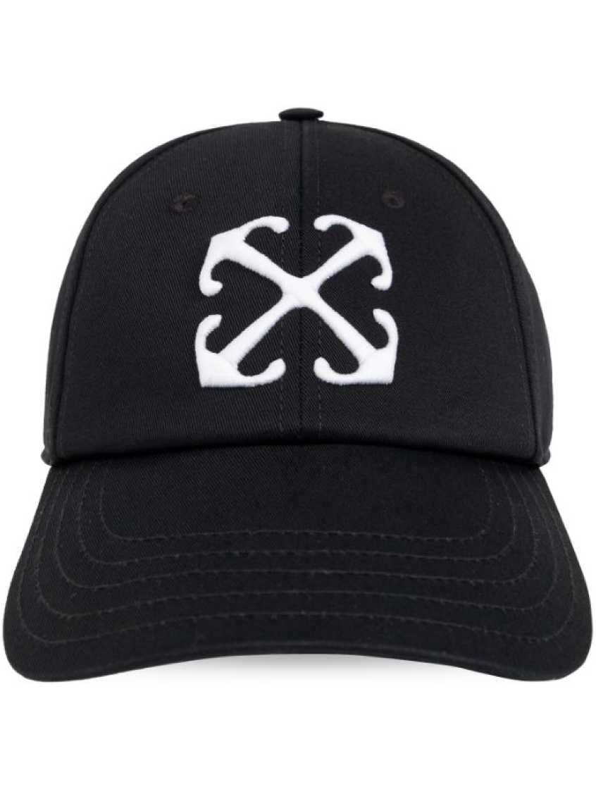 Shop Off-white Black Arrow Drill-embroidered Baseball Cap