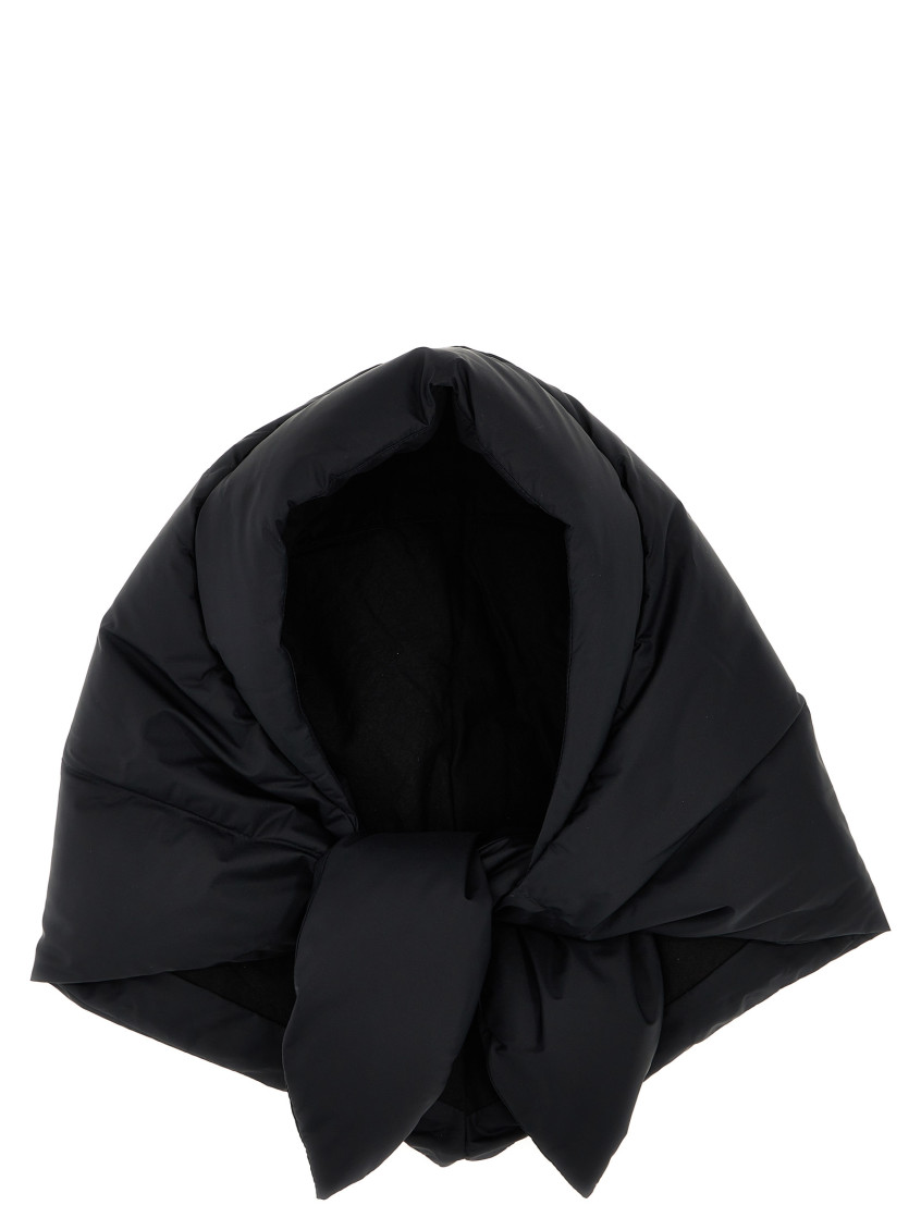 Ienki Ienki Black Hustka Hood Scarf In Black