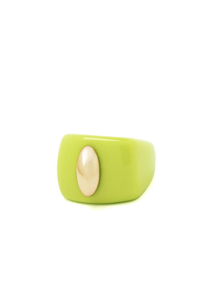 La Manso Green Matcha Mochi Ring In Green