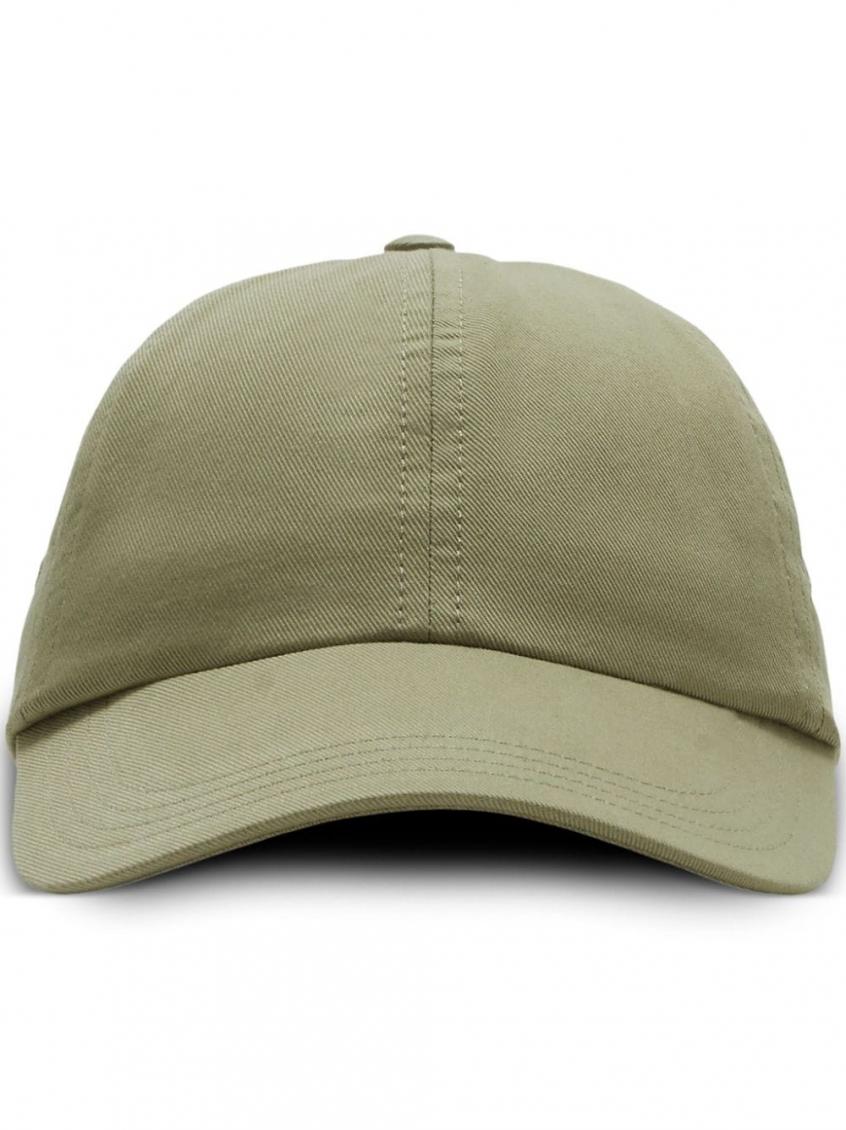 Burberry Ekd Logo Cotton Baseball Cap In Light Green