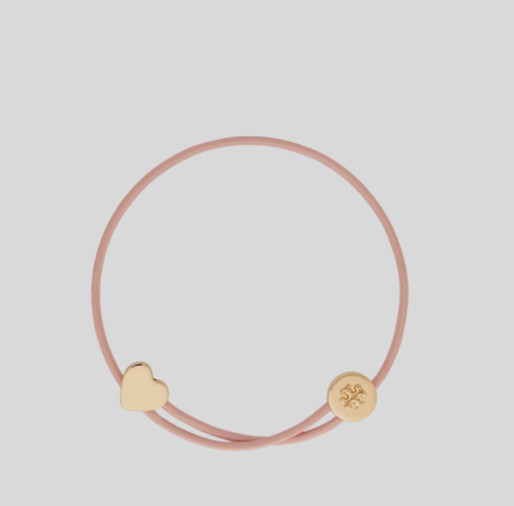 Tory Burch Pink Golden Slider Bracelet