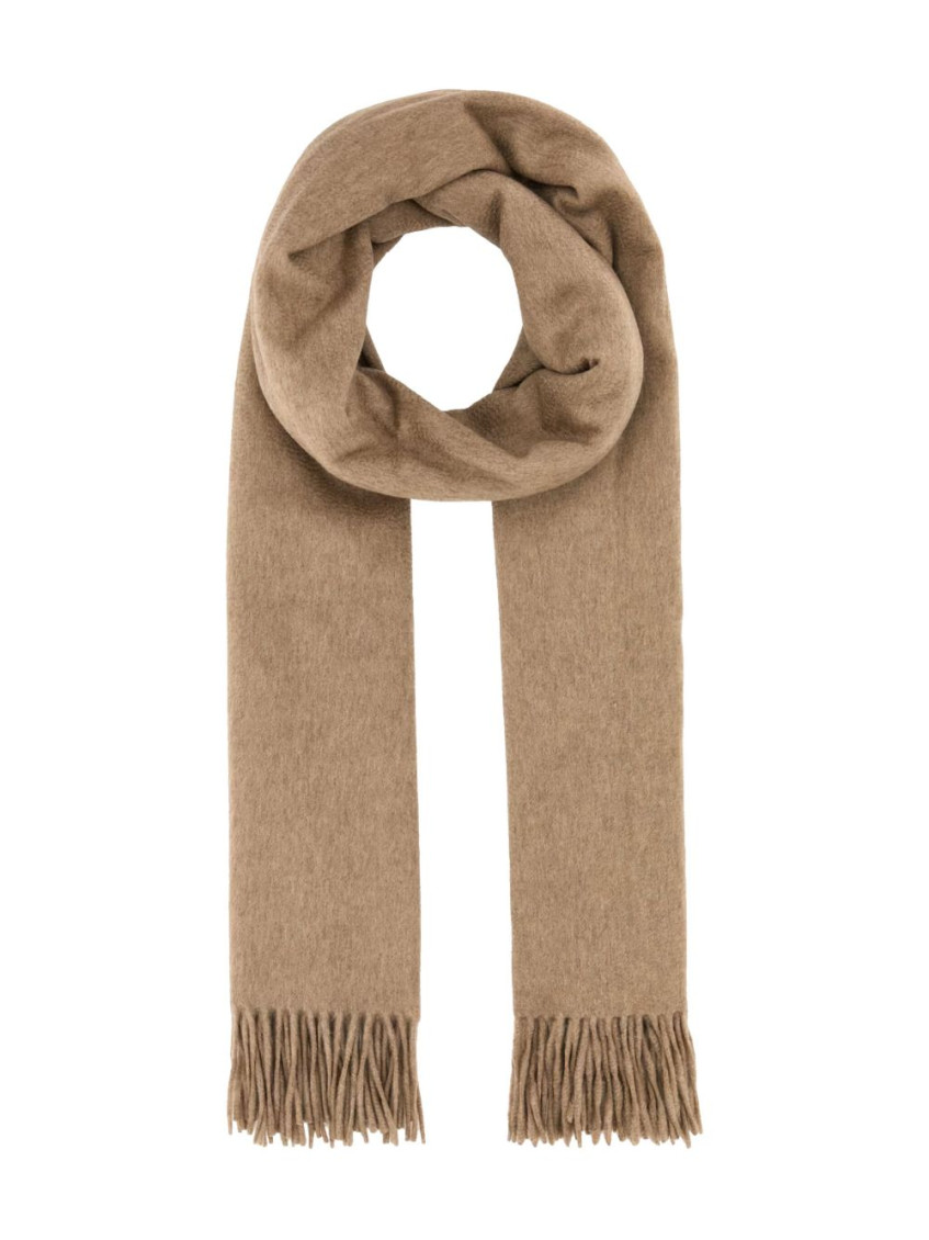 Max Mara Sciarpa Baci In Cashmere Biscotto  Donna