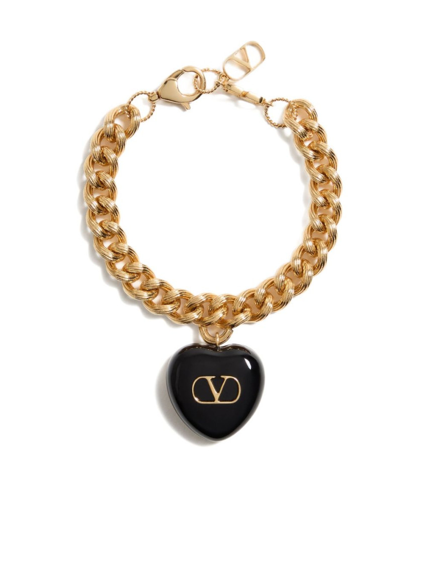 Valentino Garavani Coer Royal Bracelet Gold-coloured In In Gold