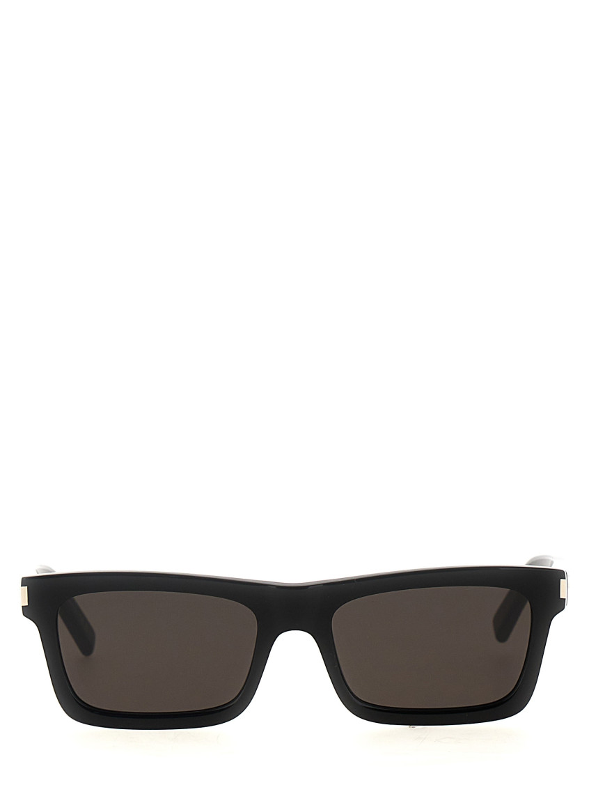 Saint Laurent Sl 461 Rectangular Sunglasses In Black