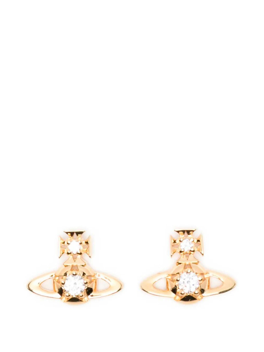 Vivienne Westwood Golden Lee Orb Earrings In Gold