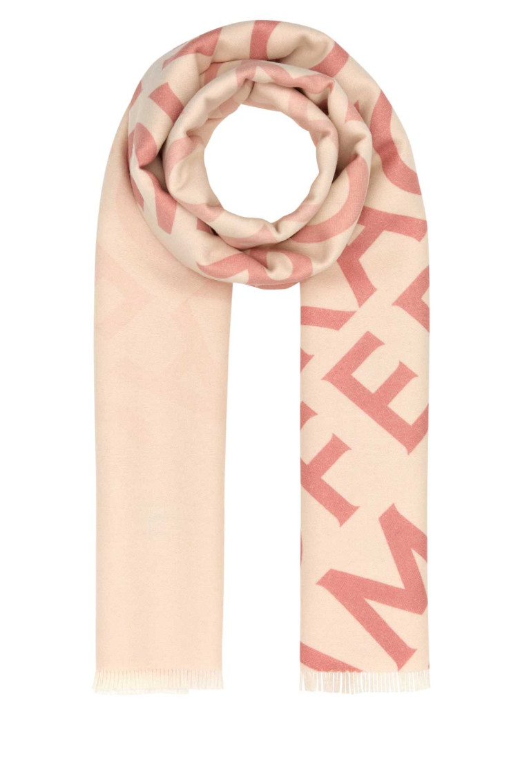 FERRAGAMO MULTICOLOR EMBROIDERED REVERSIBLE SCARF