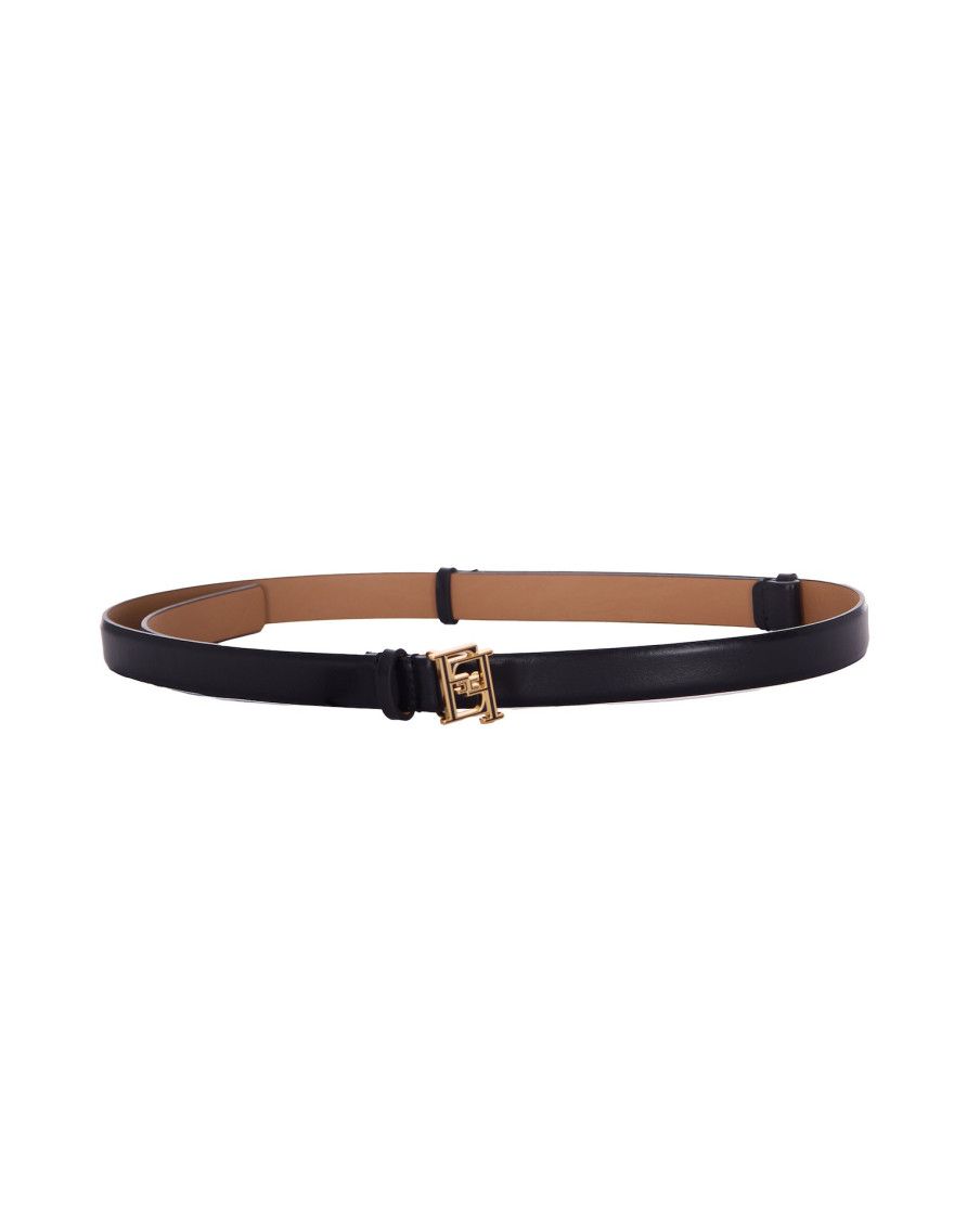Elisabetta Franchi Women Black Logo Solid Belt, 32 Luxury Belts For Women Darveys
