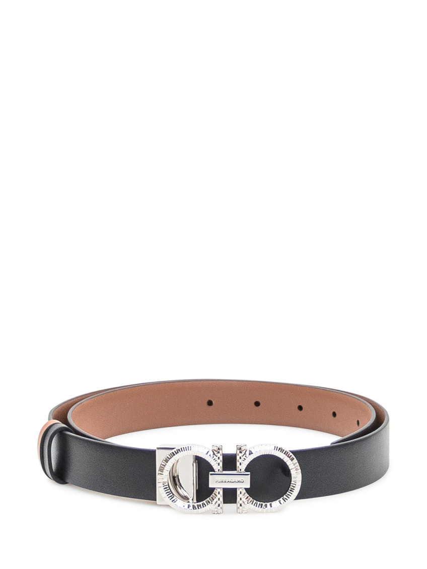 Ferragamo Women Black Cintura Solid Logo Belt, 30 Luxury Belts For Women Darveys