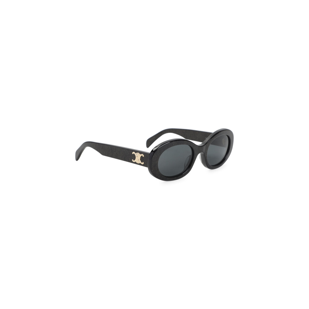 Celine Triomphe Sunglasses In Black