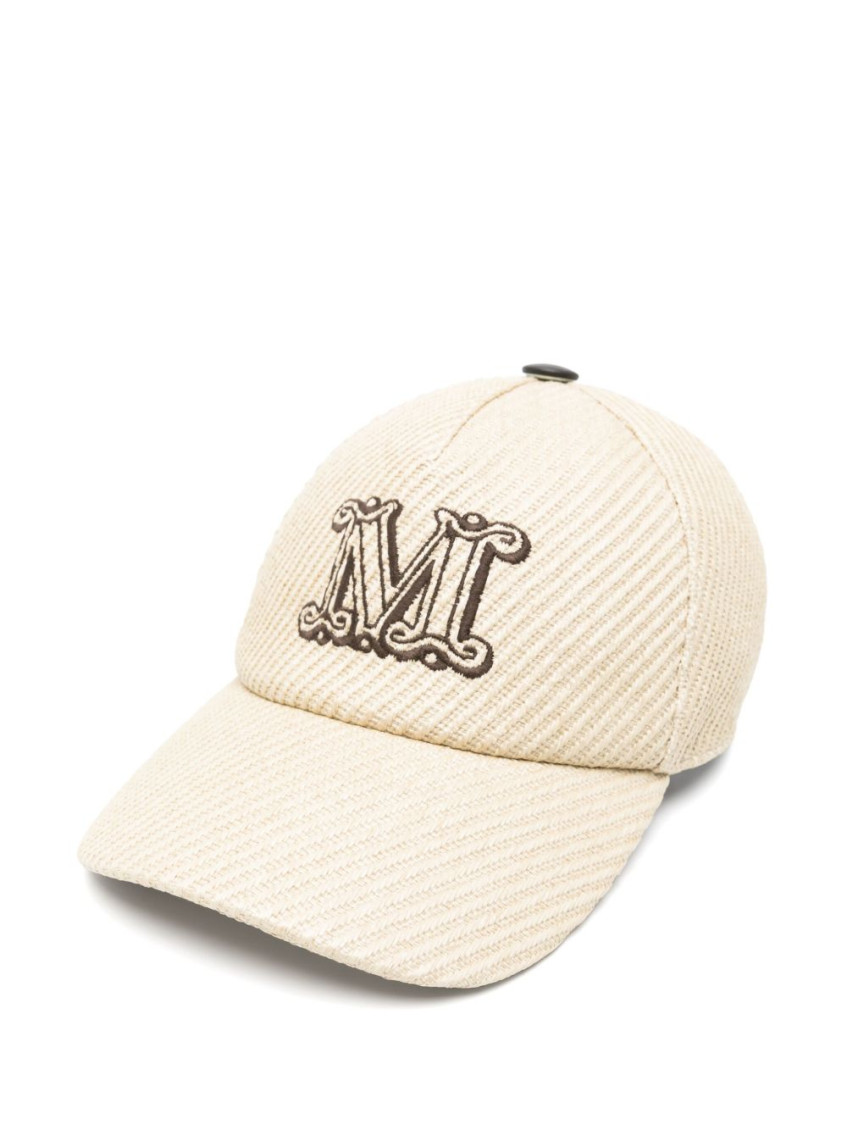 Max Mara Women's Logo Baseball Cap In Neutral