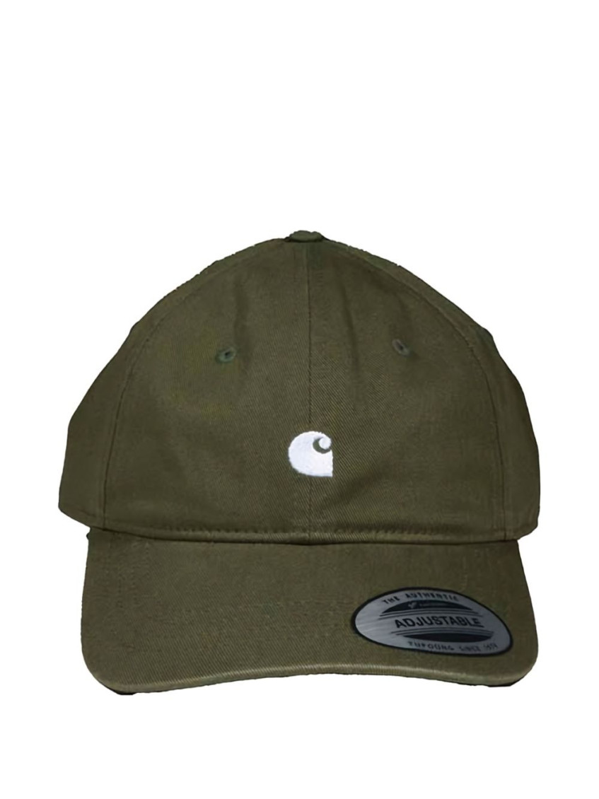 Carhartt Green Madison Logo Cap In Cotton Twill