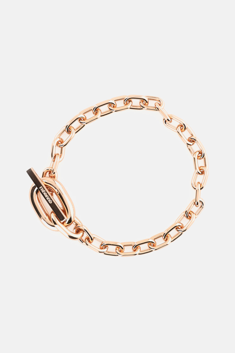 Rabanne Gold Link Chain Necklace In Gold