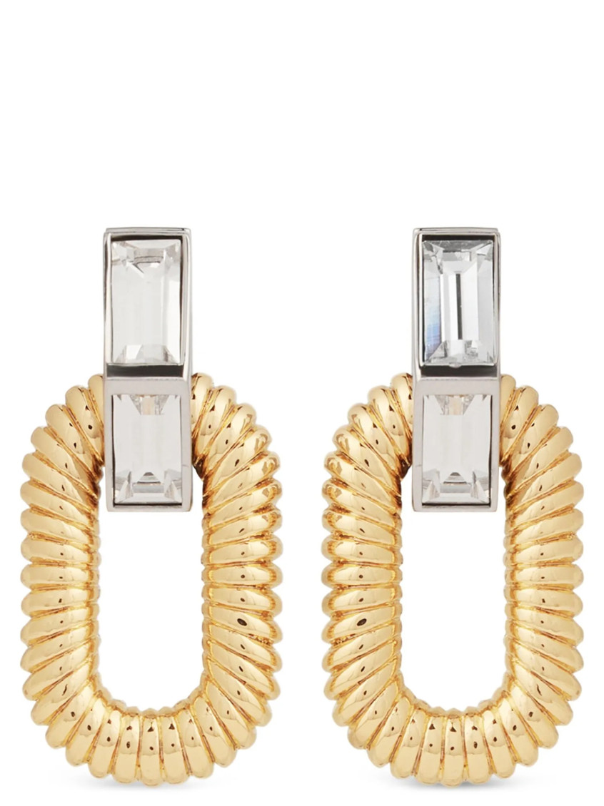 Rabanne Gold Xl Link Earrings In Gold
