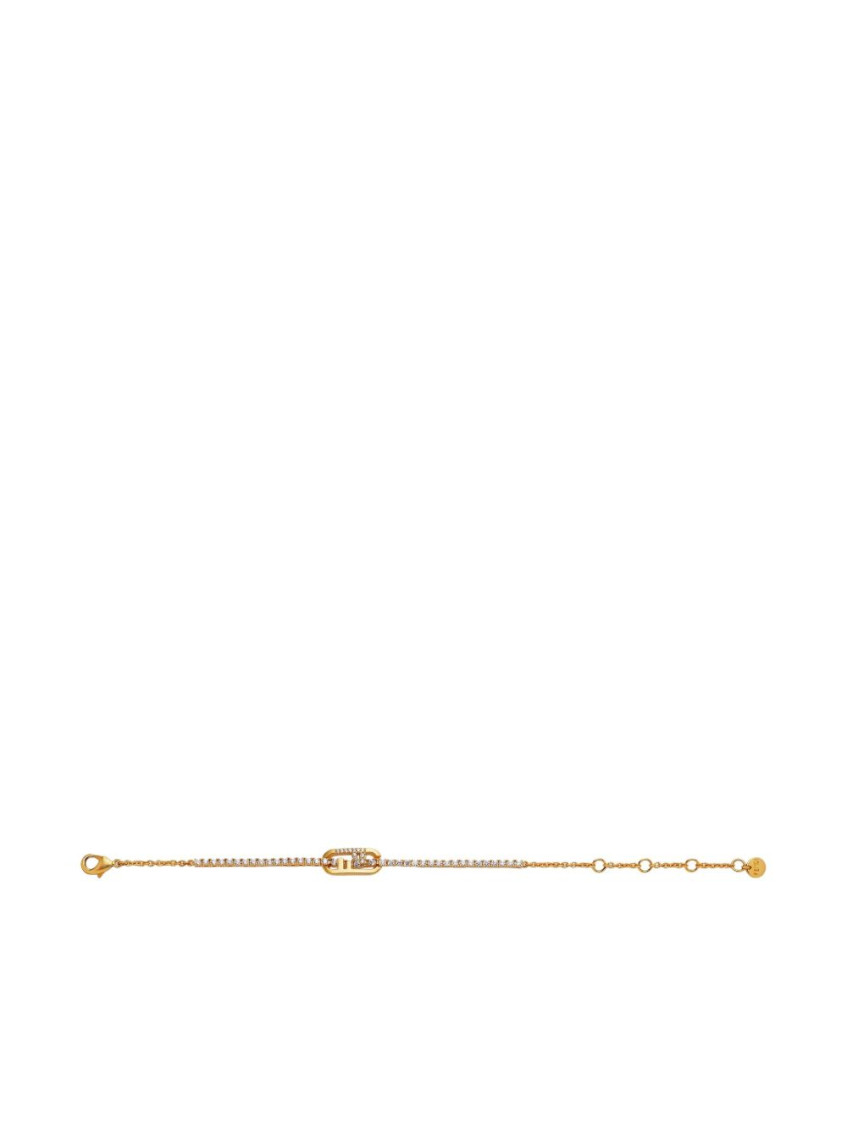 Fendi Olock Bracelet In Gold