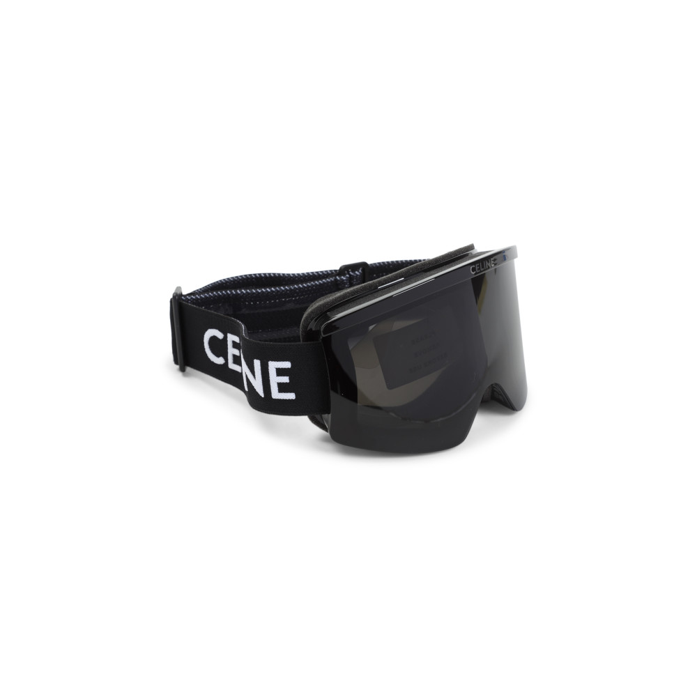 Celine Acetate Ski Mask Sunglasses In Black