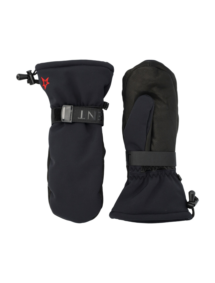 Perfect Moment Black Davos Mitten Gloves In Black