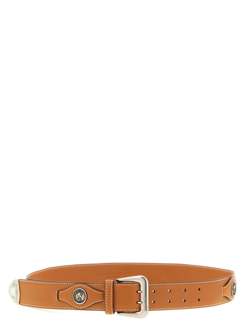 Ermanno Scervino Brown Logo Coin Belt for Women Online India  display picture 3