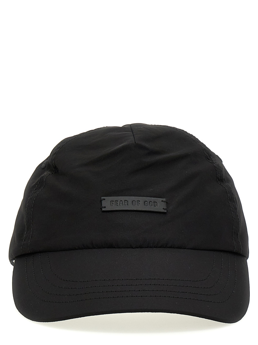 Fear Of God Baseball Cap Featuring Logo Patch In Black
