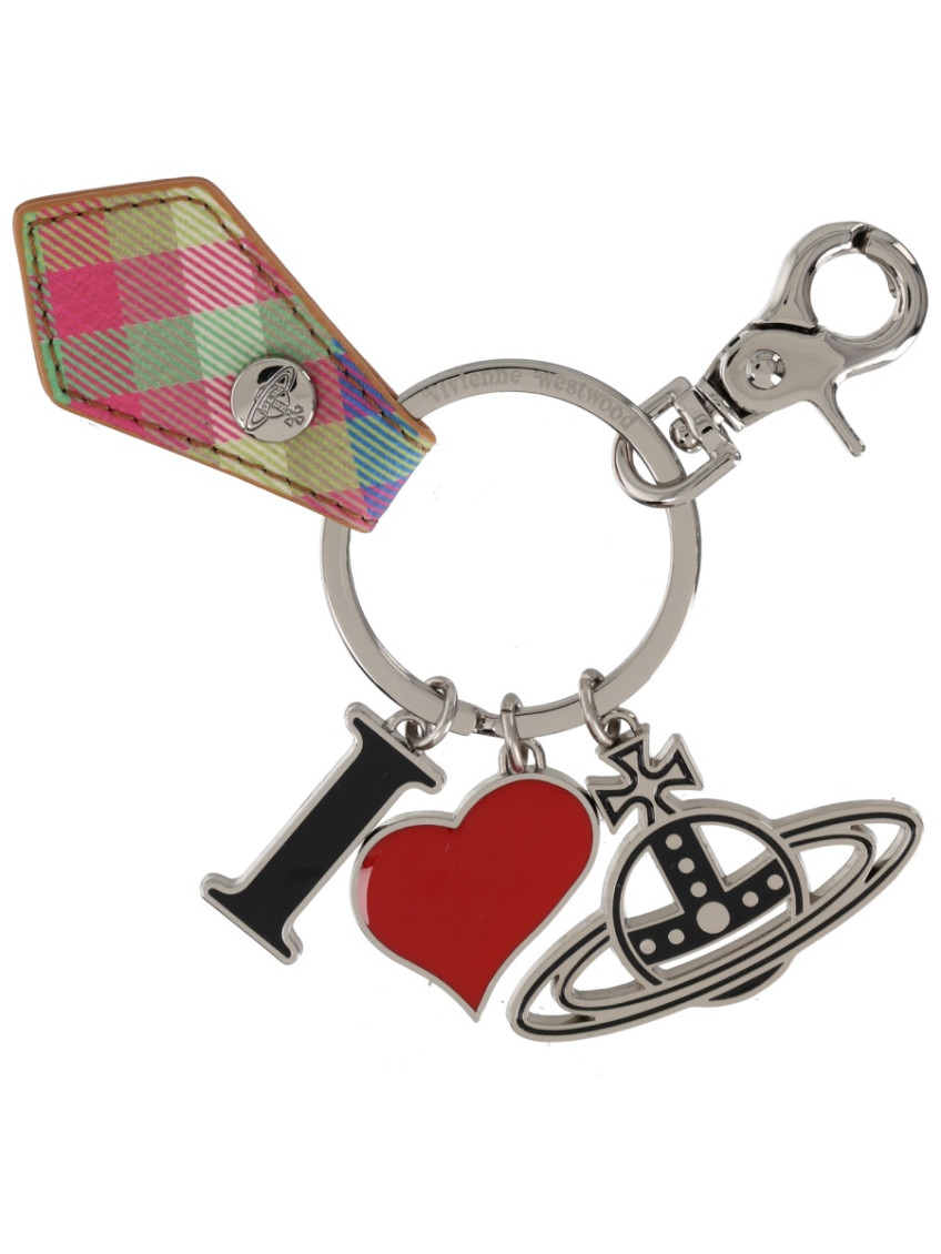 Vivienne Westwood Multicolor Graphic Key Holder for Women Online