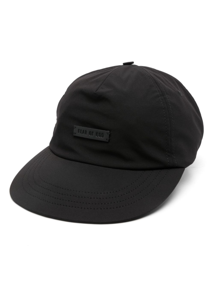 Fear Of God Geri Curved Brim Dad Cap In Black