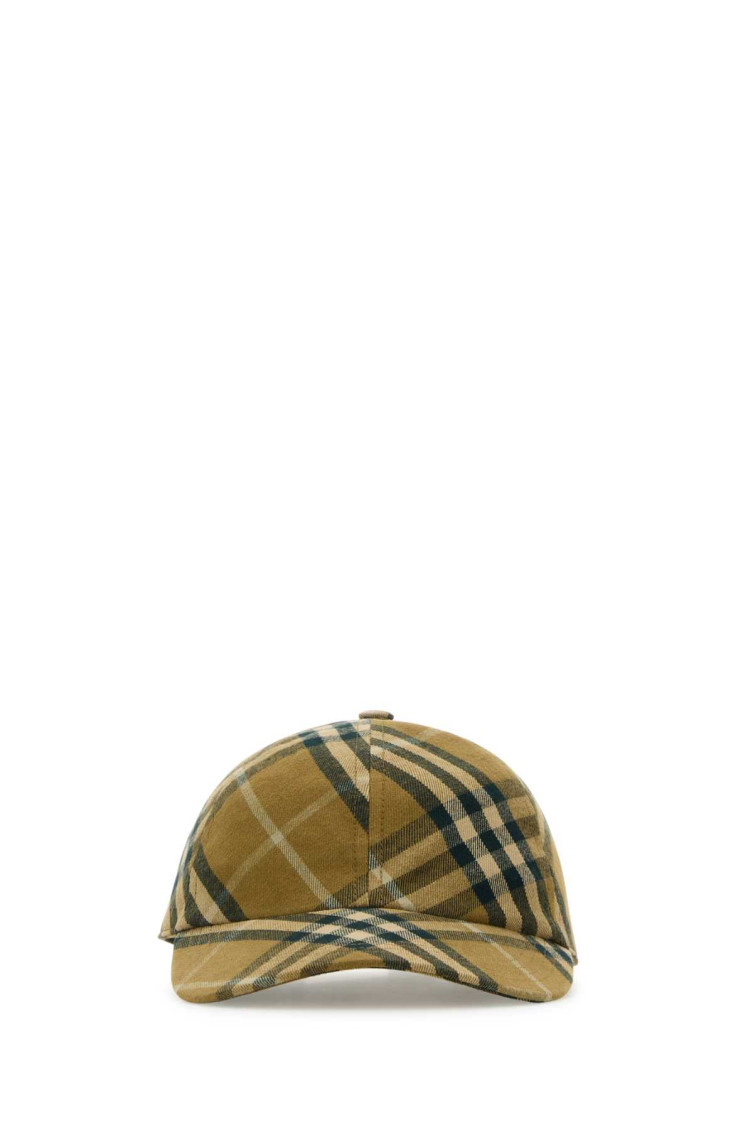Burberry Beige Cotton Baseball Cap for Men Online USA at