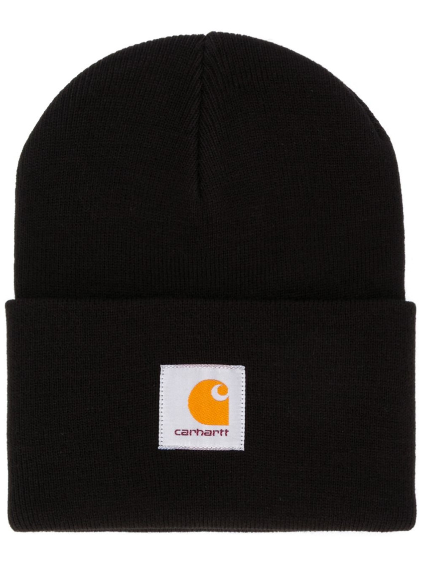 Carhartt Midnight Blue Acrylic Watch Hat In Black