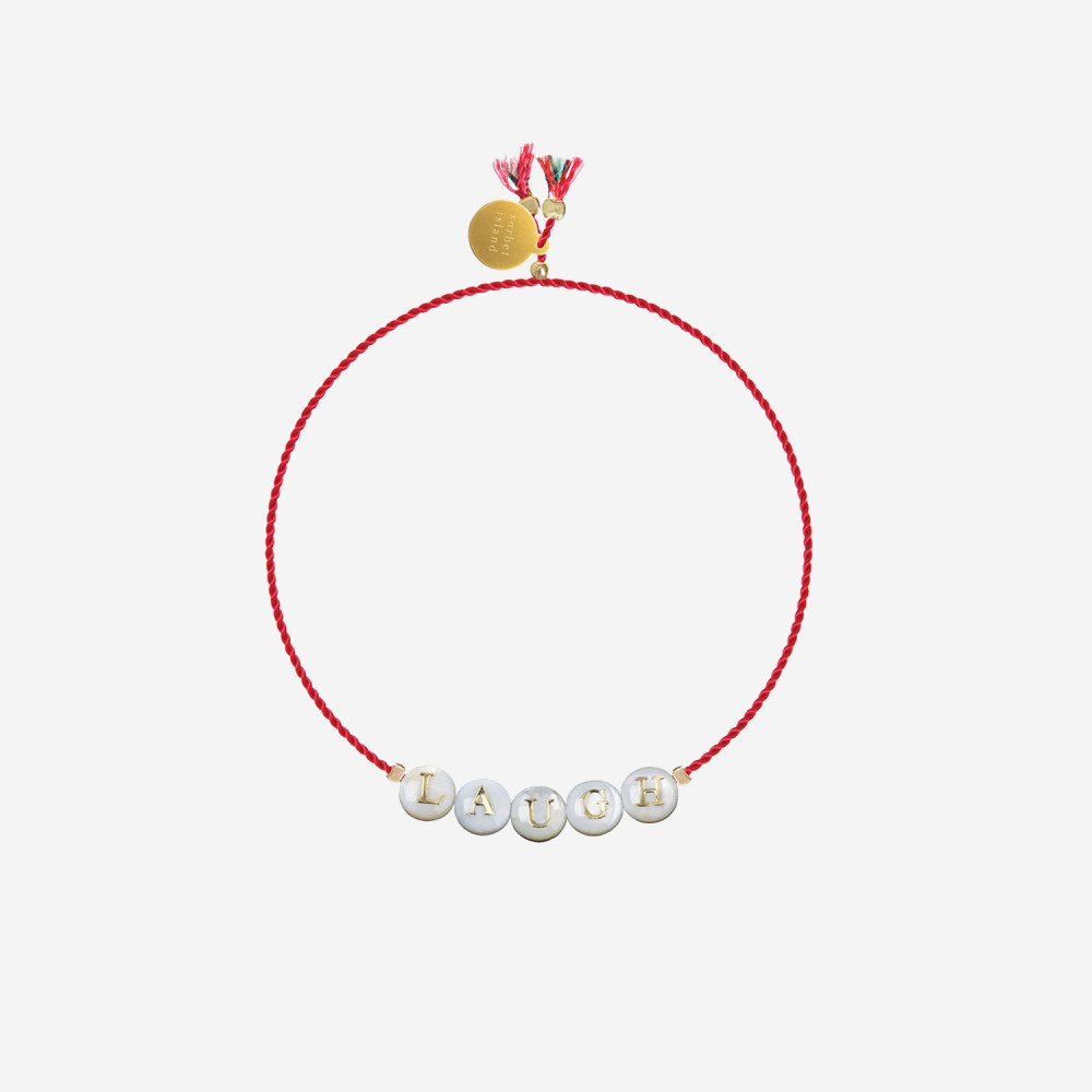 Shop Sorbet Island Red Laugh Charm Bracelet