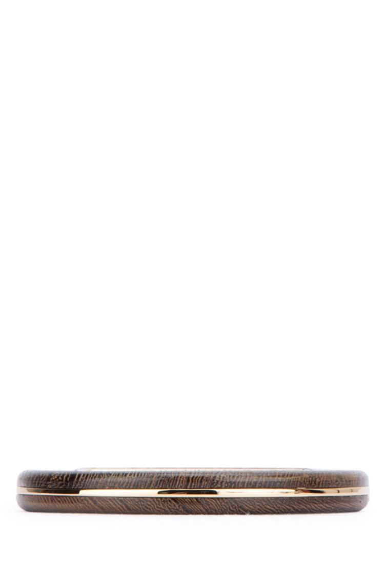 Shop Jacquemus Brown Le Rond Bracelet