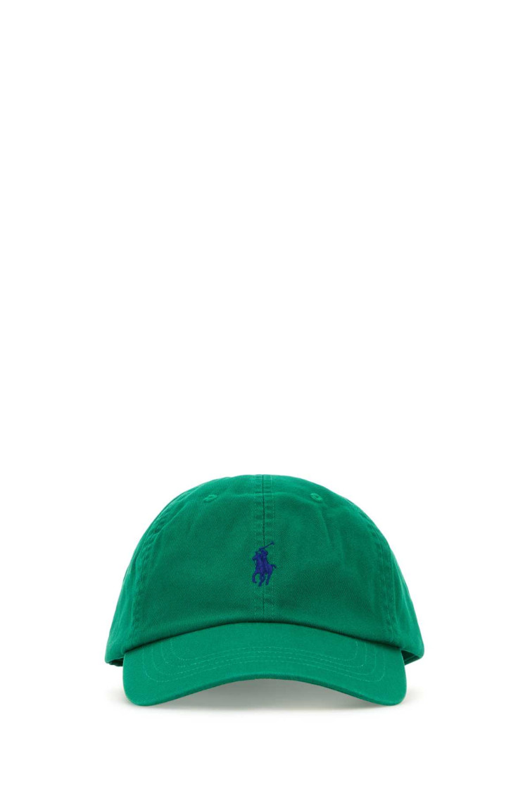 Polo Ralph Lauren Logo-embroidery Baseball Cap In Green