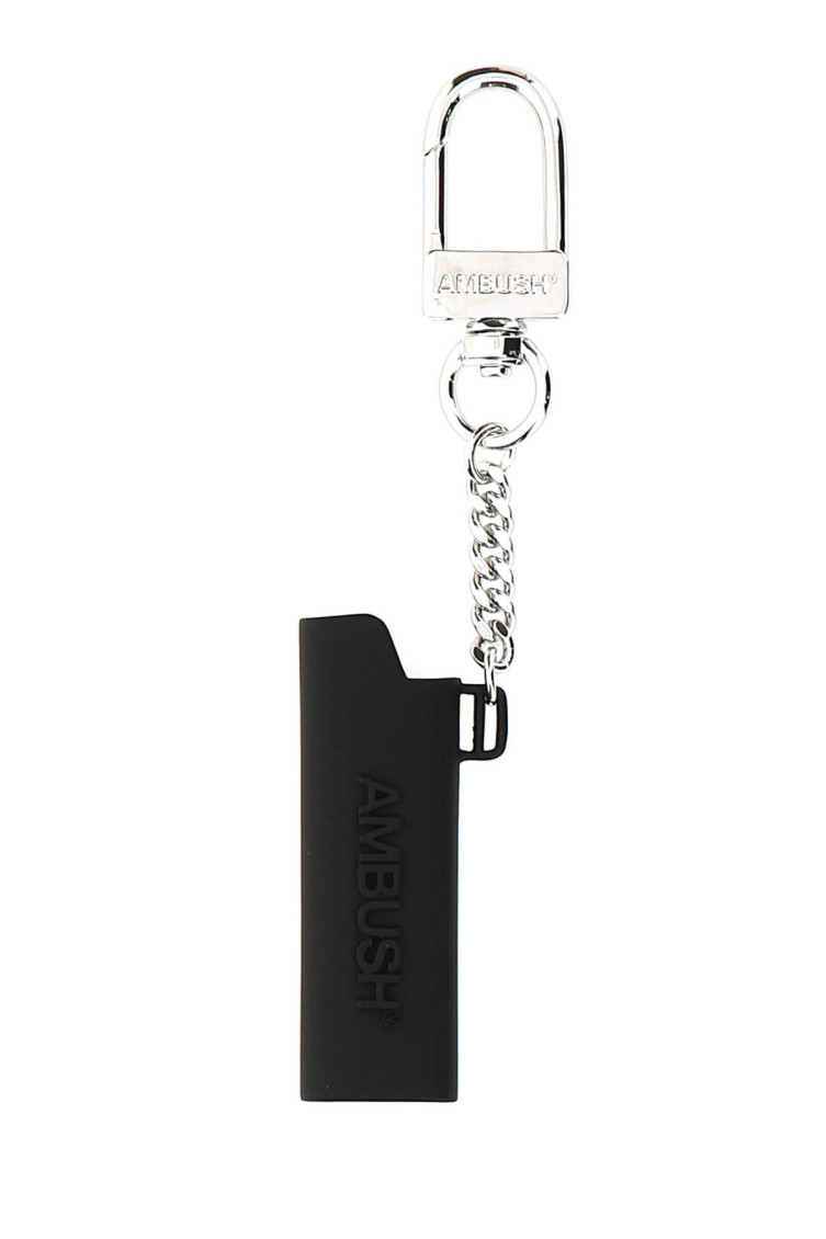 Ambush Black Lighter Key Holder In Black
