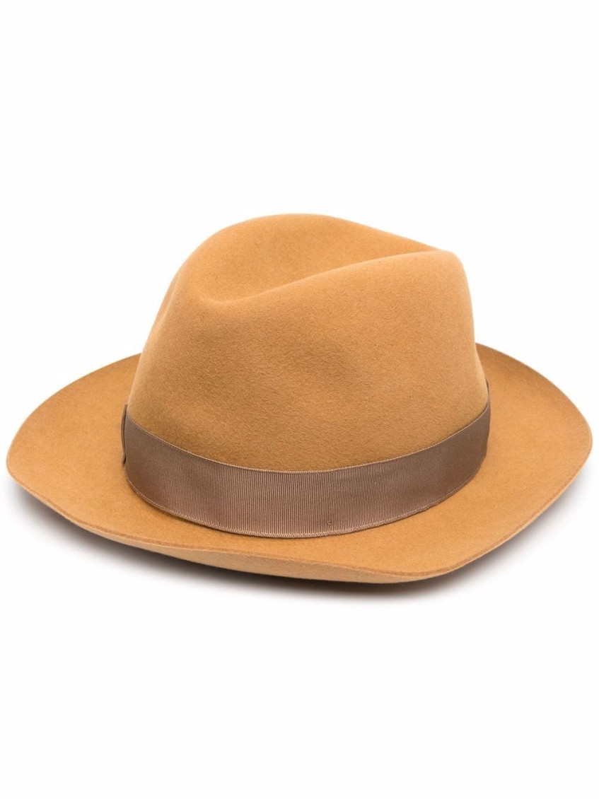 Borsalino Light Brown Wool Hat for Women Online USA at Darveys