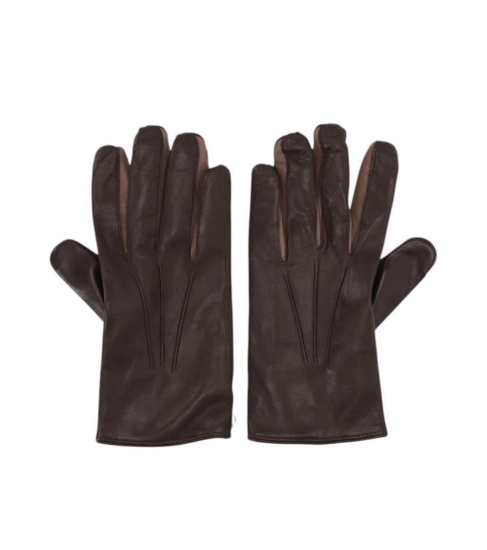 Paul Smith Dark Brown Classic Gloves In Dark Brown