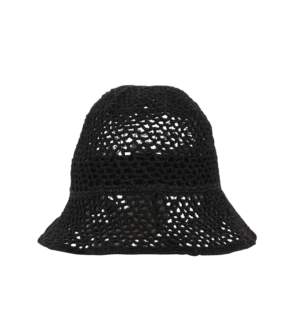 Reinhard Plank Black Mesh Bucket Hat In Black