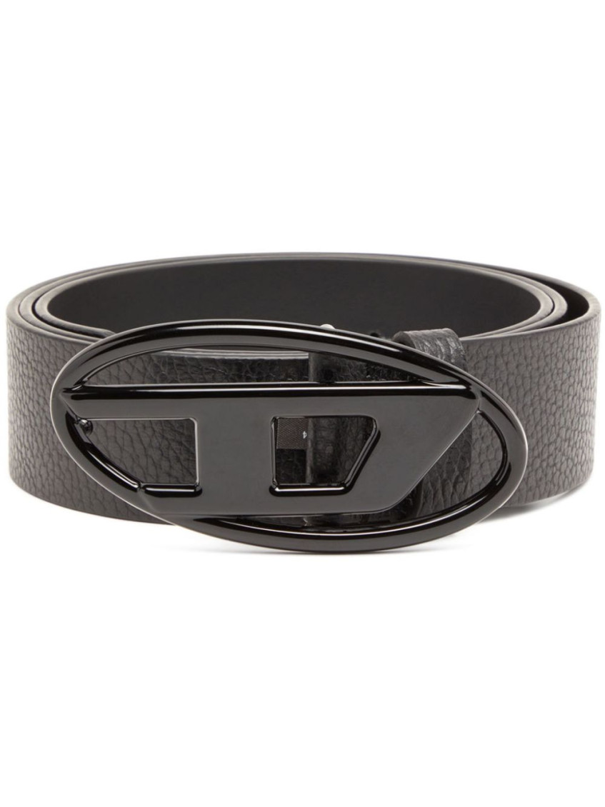 Diesel Oval D Logo B-1dr Accessories In Black