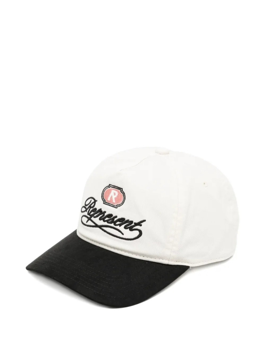 Represent Cotton Gran Cru Classe Trucker Hat In White