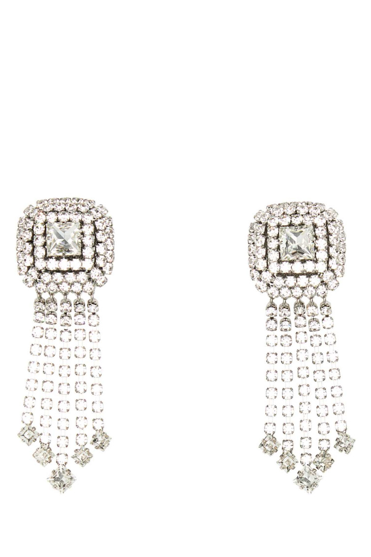 Alessandra Rich Earrings In Silver