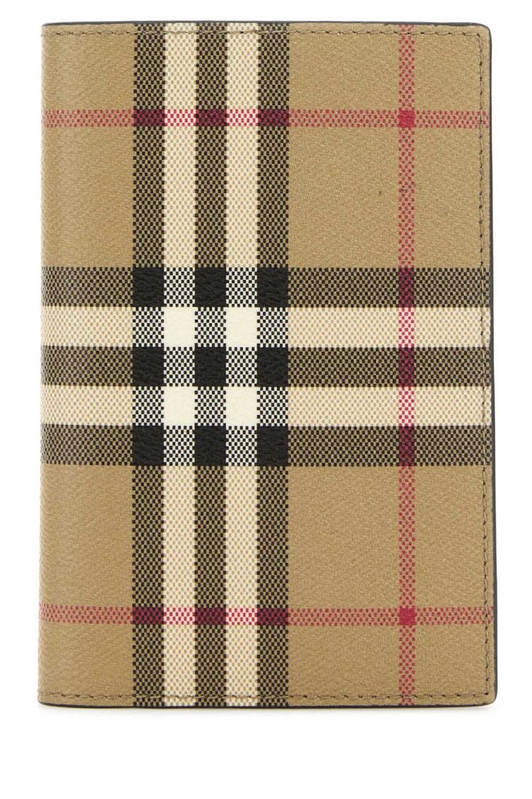 Burberry Beige Printed Canvas Wallet for Men Online India at Darveys