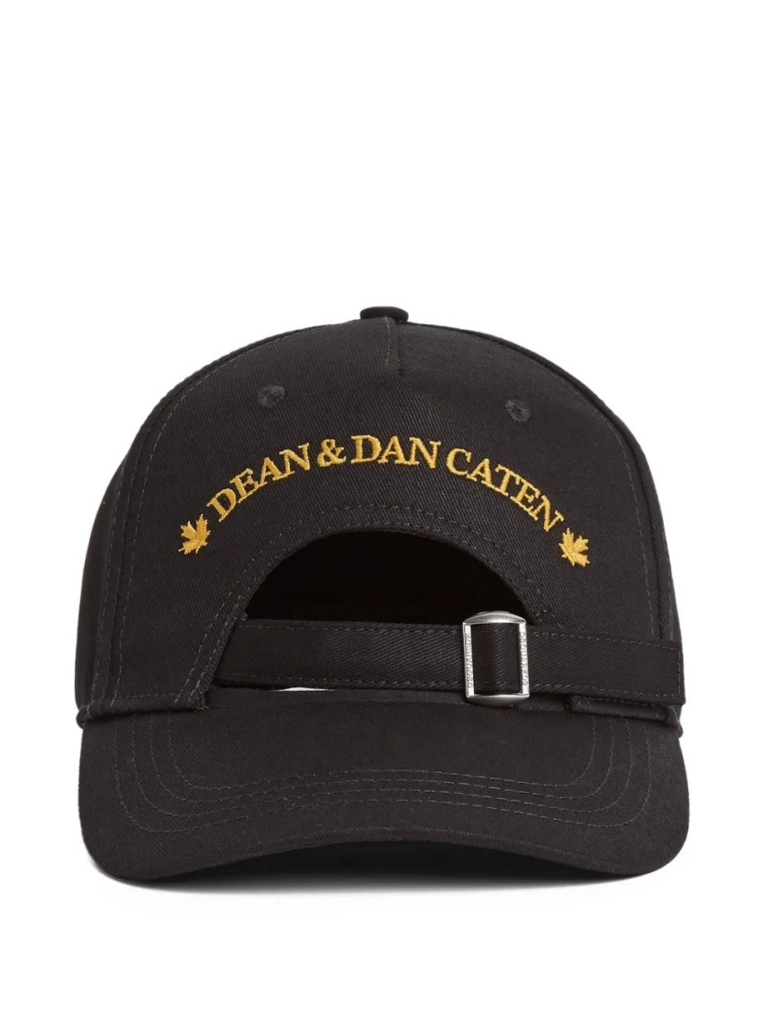 Dsquared2 Canadian Baseball Cap In Black