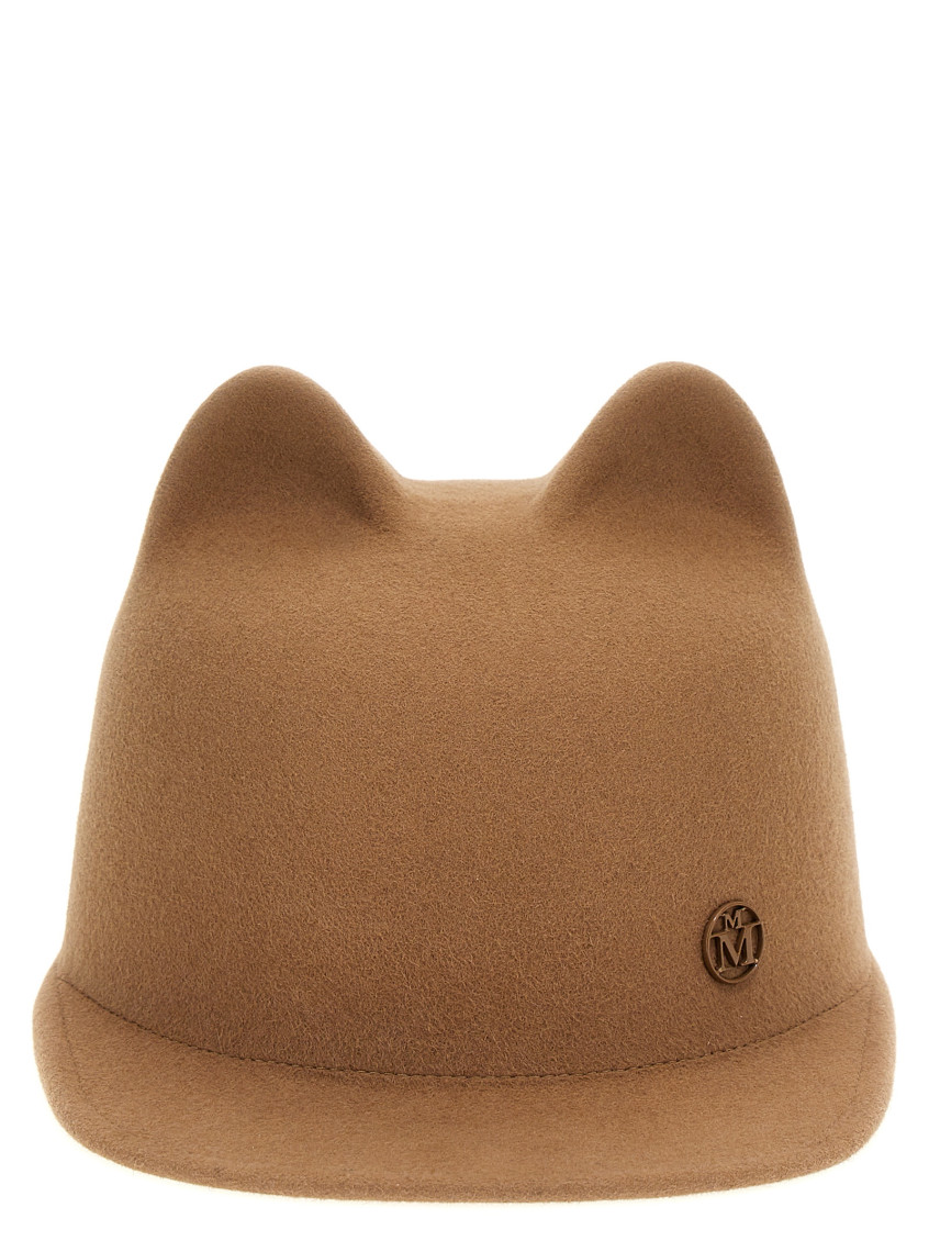 Shop Maison Michel Brown Jamie Hat