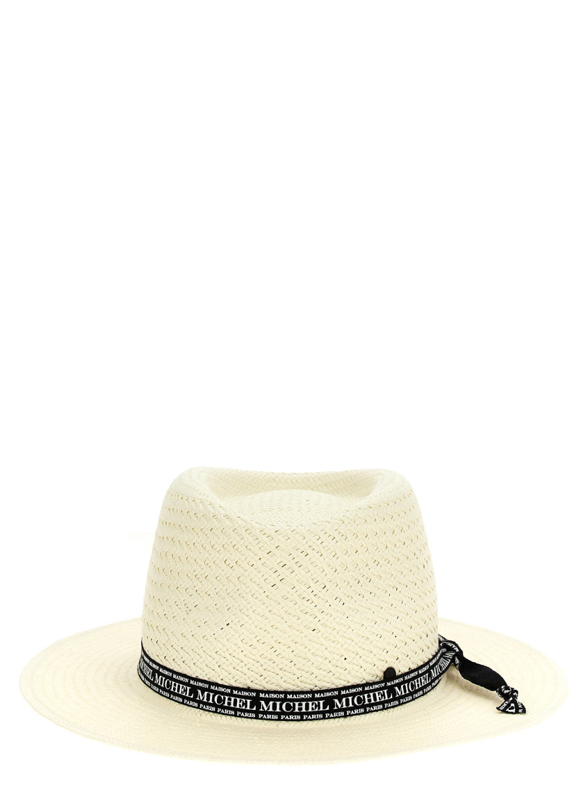 Shop Maison Michel White Andre Hat