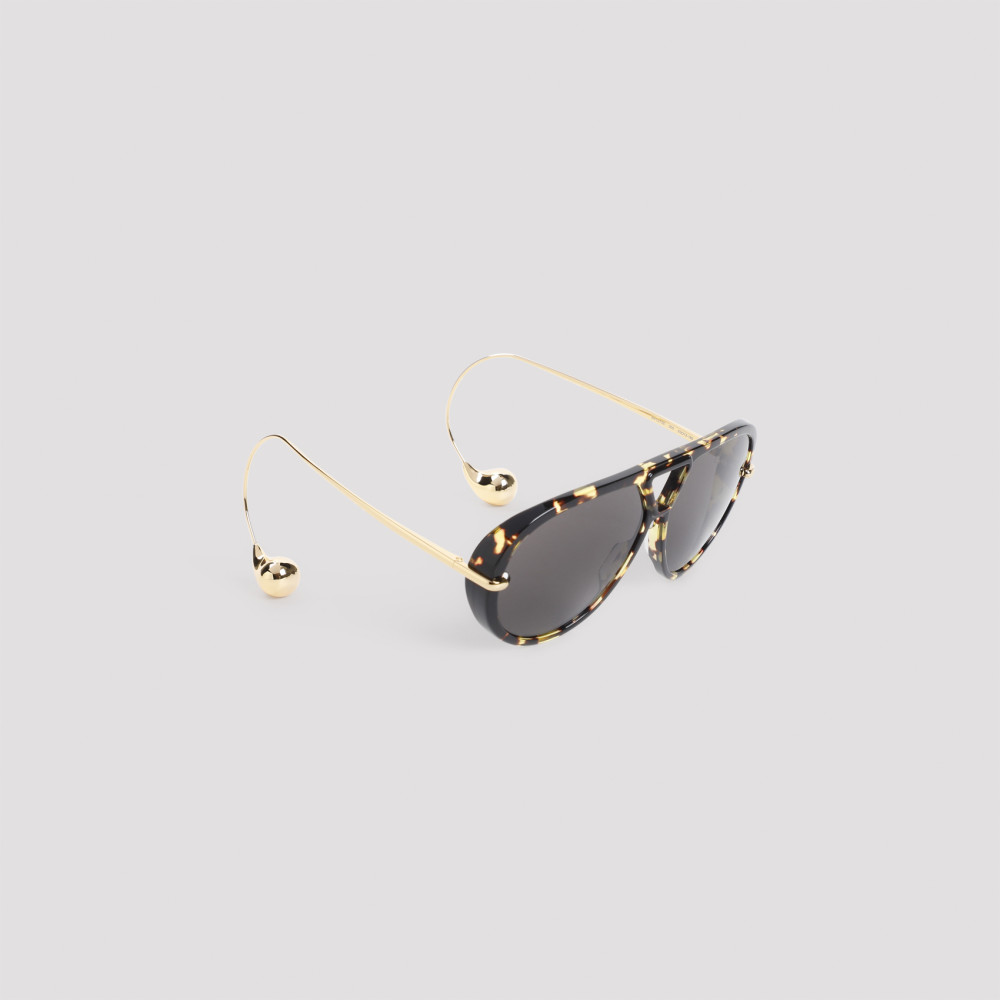 Bottega Veneta Acetate Sunglasses Women In Nude