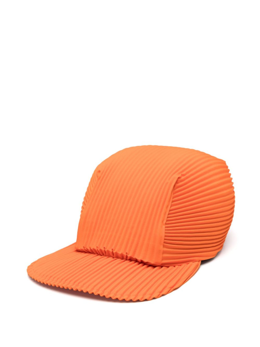 Issey Miyake Ribbed Texture Flat Peak Hat