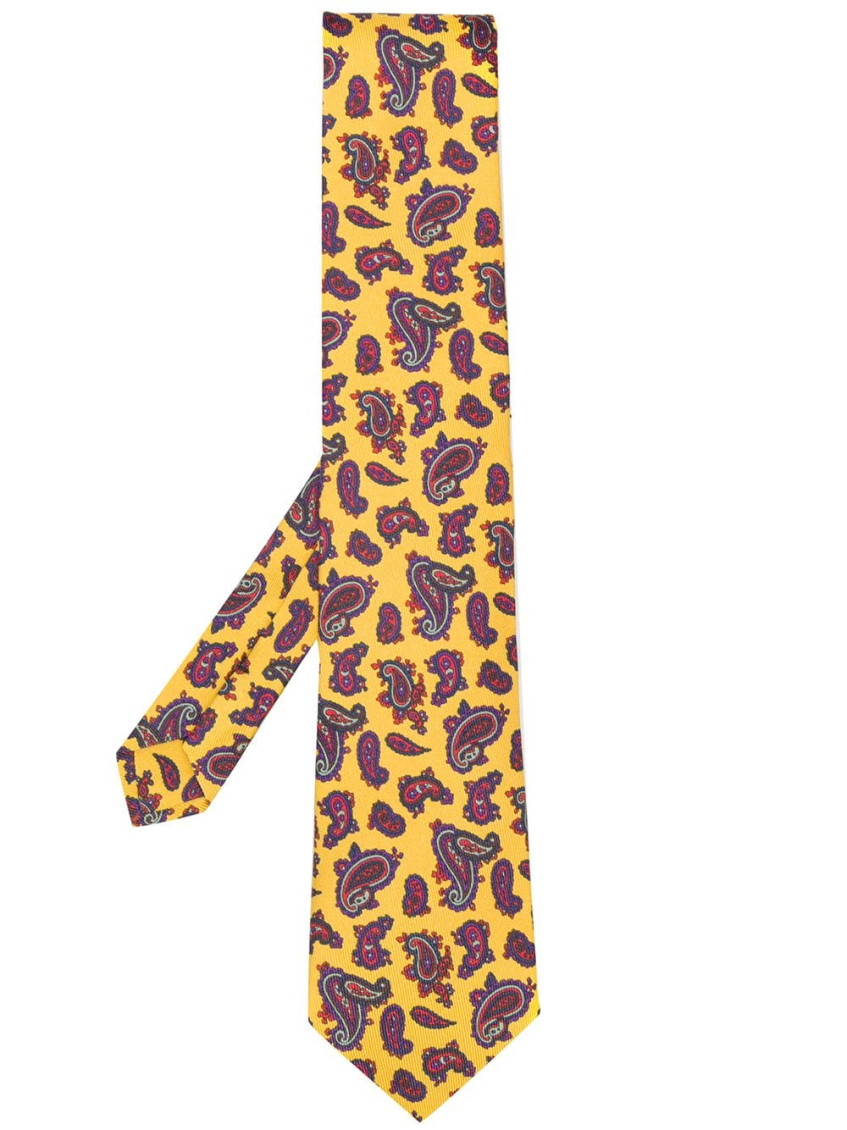 Etro Paisley Print Tie