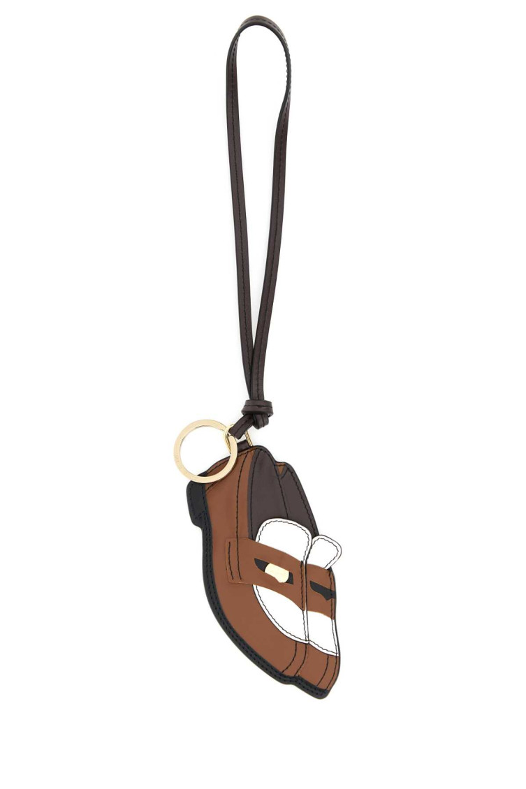 Miu Miu Calf Leather Key Ring Women