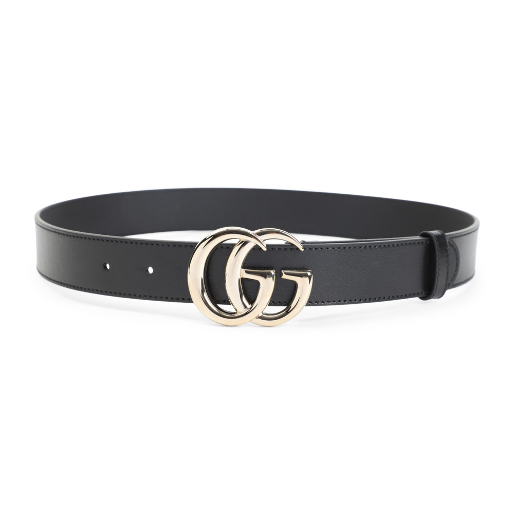 Gucci Black Logo Buckle Belt