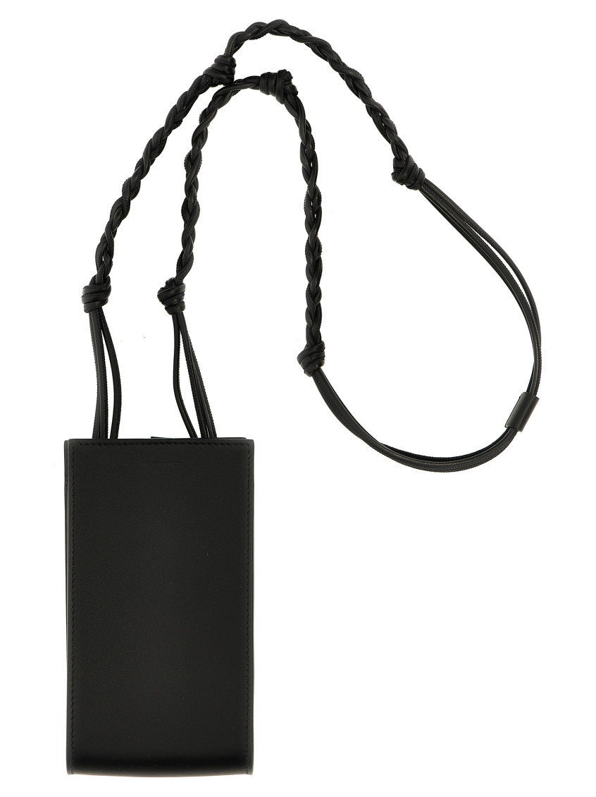 Jil Sander Tangle Phone Pouch In Black